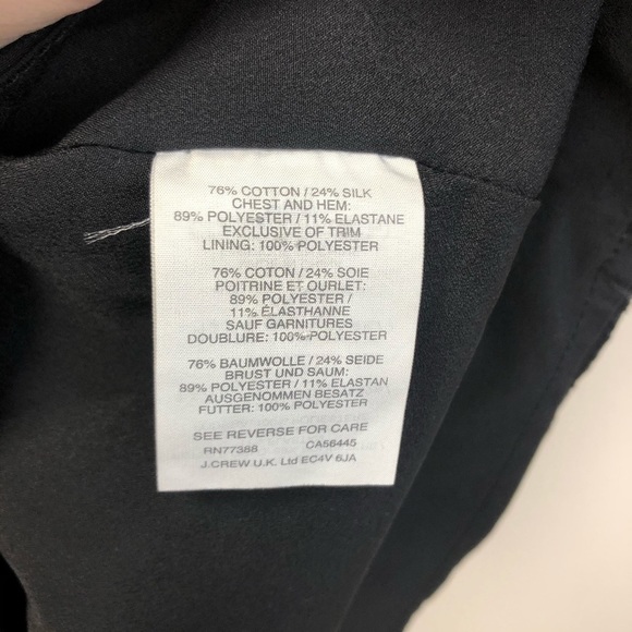 J. CREW perforated a-line dress 00 - Picture 7 of 9